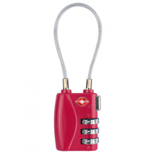 Portable Anti-theft Password Lock Mini Bag Small Padlock Customs Password Zinc Alloy Lock _Rose red