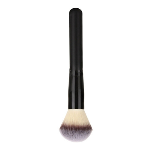 5PC Bright Silver Color with Yellow Hair Foundation Brush 2
