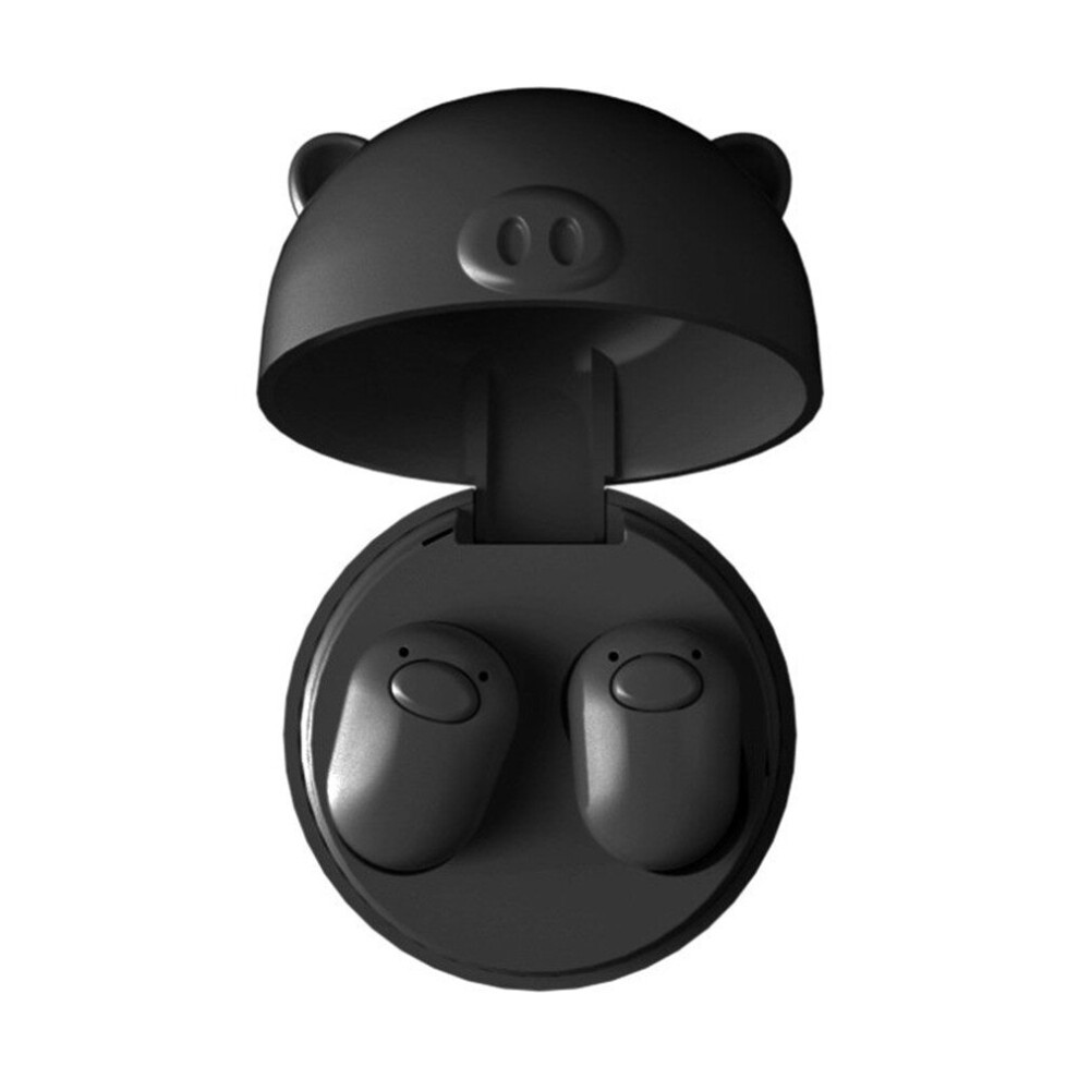 Earbuds V5.0 True Wireless Bluetooth Headset Mini Earphone Black 700000574647