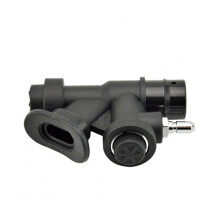 Inflator Buoyancy Compensator Scuba Diving Universal BCD K Valve Oral Power Inflator black