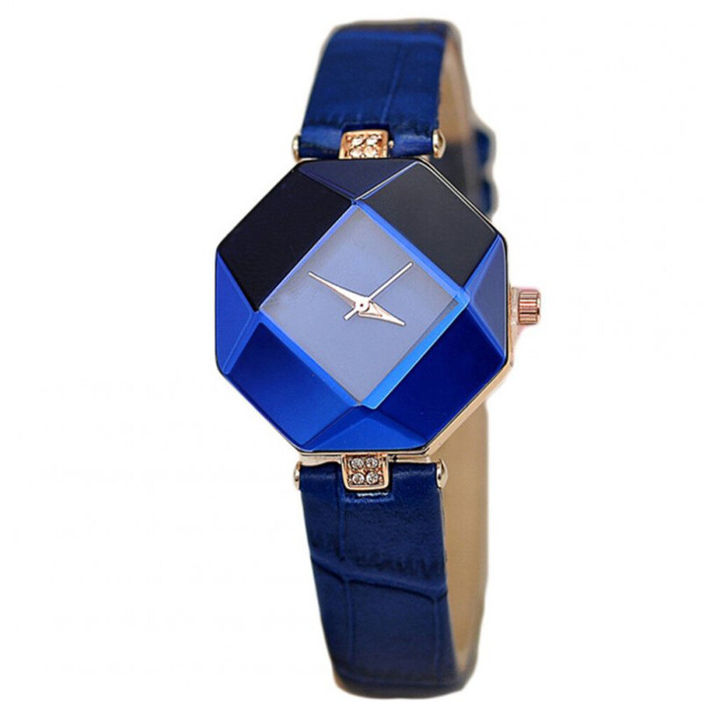 Photos - Wrist Watch Keshen 2PCS Women Simple Fashion High-precision Rhombus Quartz Watch blue 
