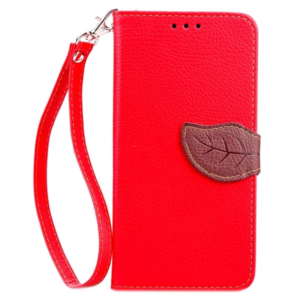 For Htc Htc M9 Magnetic Snap Litchi Texture Horizontal Flip Leather Case With Card Slots & Holder & Wallet & Lanyard(Red) Red 777178624184