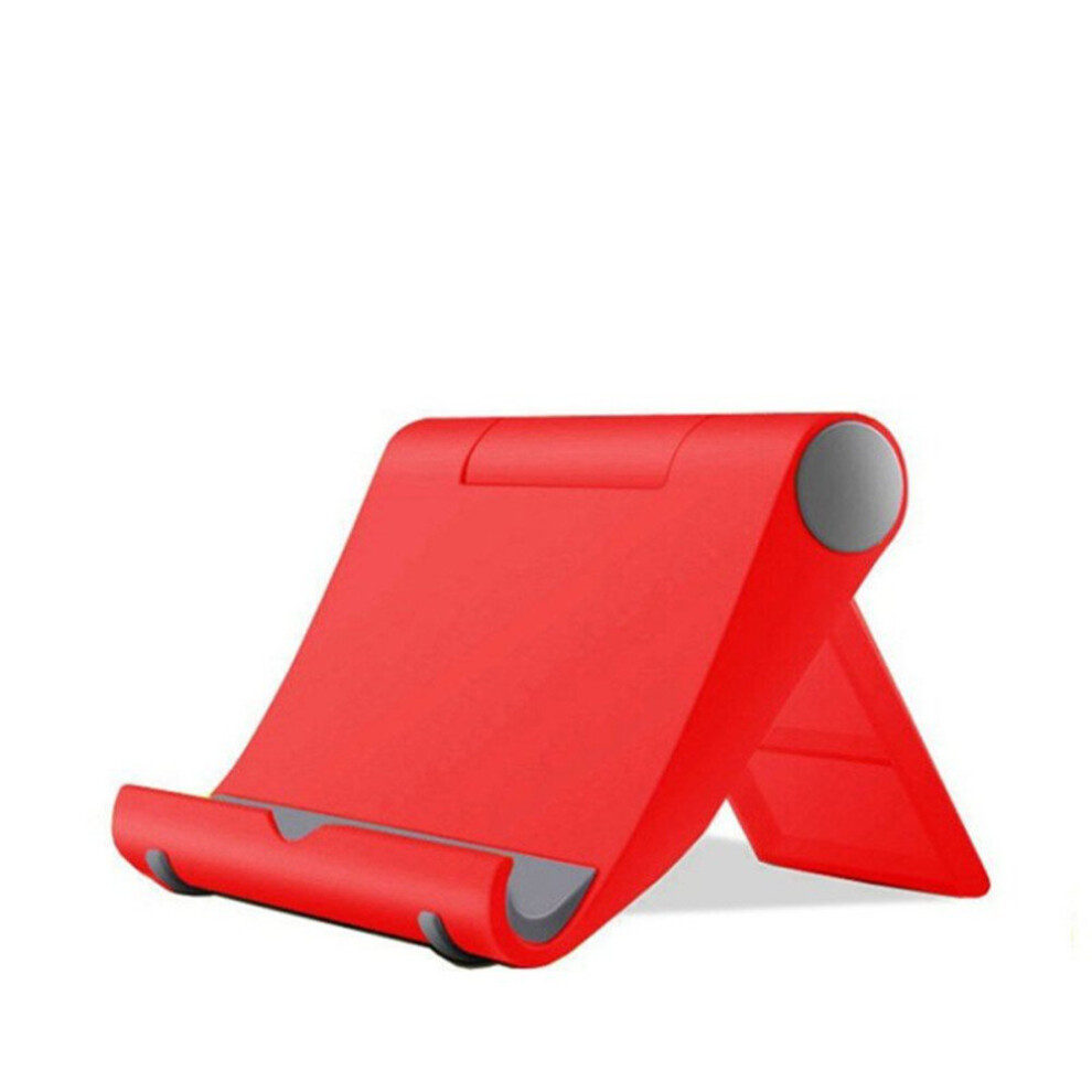 Mobile Phone Tablet Stand Holder Support Portable Adjust Universal Plastic Stand - Red 7061857209957