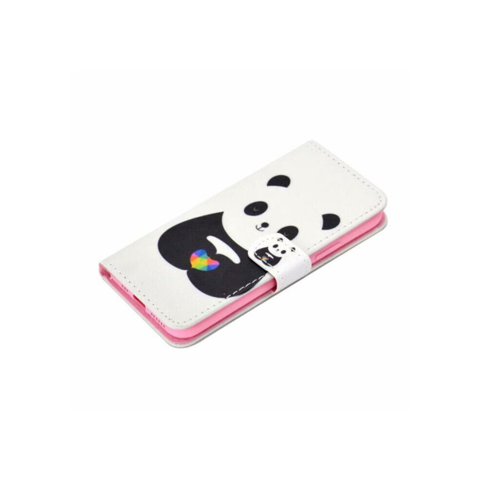 Bear Pattern Colored Drawing Horizontal Flip Leather Case For Huawei P30 White 700000667318