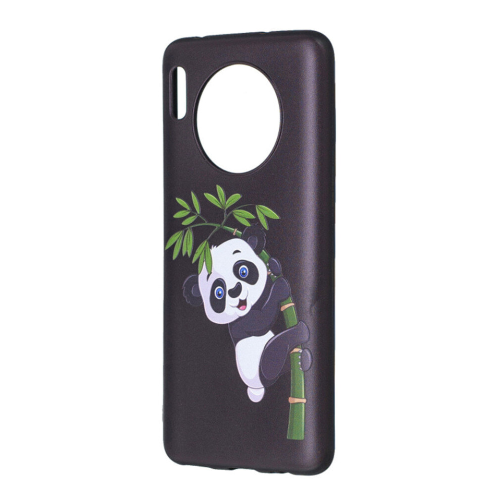 2Pc Panda Bamboo Pattern Stereo Relief Soft Tpu Protective Case For Huawei P30 Pro 700000667325
