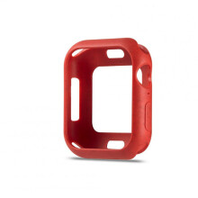2 Pcs For Apple iWatch 5 Generation Protective Cover Macaron Color Brilliant red_-40mm