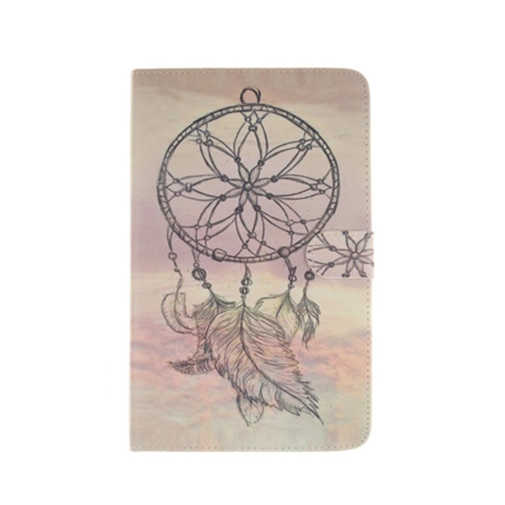 Dreamcatcher Windbell Pattern Leather Case With Holder & Card Slots & Wallet For Ipad Pro 777178624054
