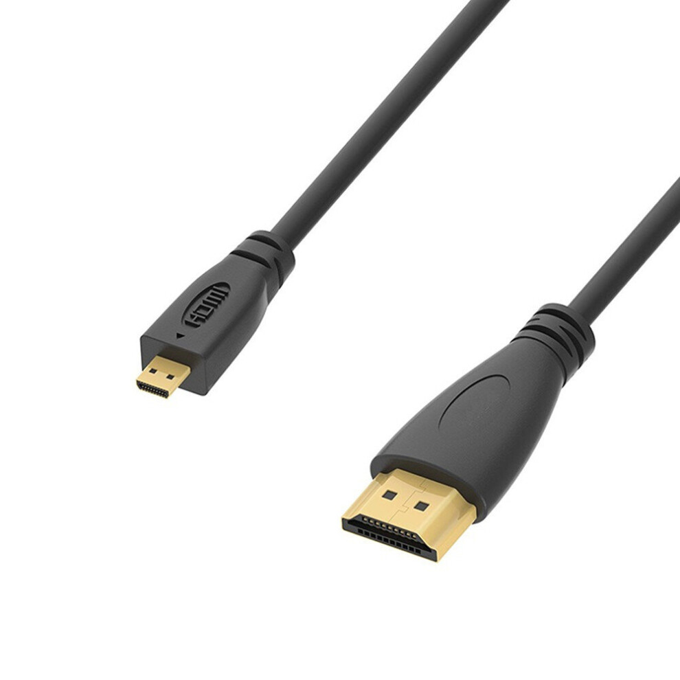 V1.4 Male To Male Hdmi To Micro Hdmi Cable 1080P 1440P For Hdtv Ps3 Xbox 3D Lcd 7061857284992