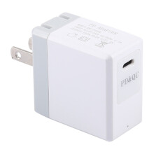XHF-PD18W 18W USB-C / Type-C PD & QC Travel Wall Charger Adapter, US Plug