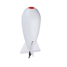 2PCS  Fishing Spomb Rockets Spod Fishing Tackle Feeders Pellet Rocket Feeder Float Bait Holder Maker Tackle Tool Accessories