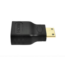 High quality Mini HDMI male to HDMI female Adapter for HDTV 1080p