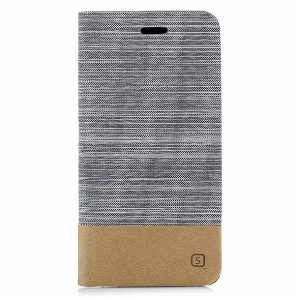 For Asus Zb601kl Canvas Texture Pu + Tpu Horizontal Flip Leather Case With Holder & Card Slots 700000669817