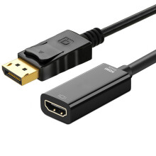 1080P 4K DP To HDMI Adapter DisplayPort To HDMI Display Port Male To Female Converter Cable Adapter for HDTV PC HP/DELL Laptop