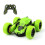Wireless Remote Control Electric Rechargeable Stunt Car Toy Green 1