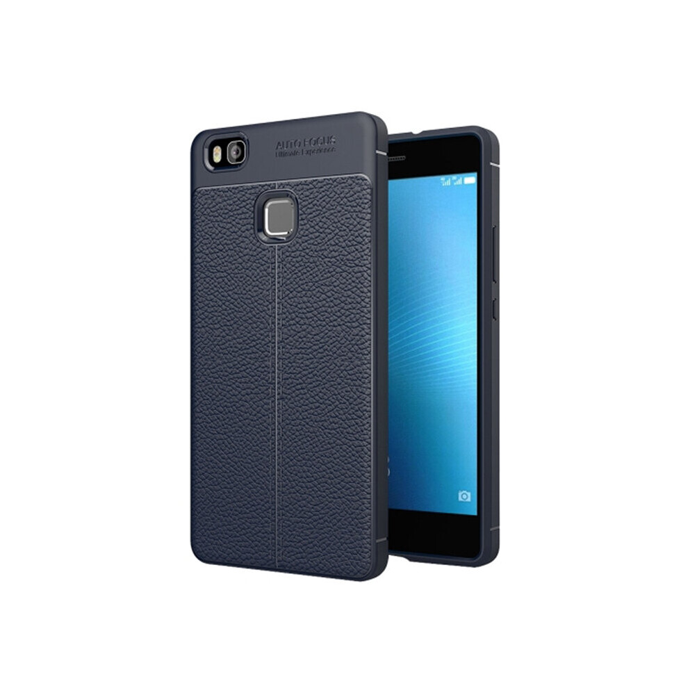 2PCS For Huawei P9 Lite Litchi Texture TPU Protective Back Cover Case-image-OPC-P6ZBBBQ-NEW