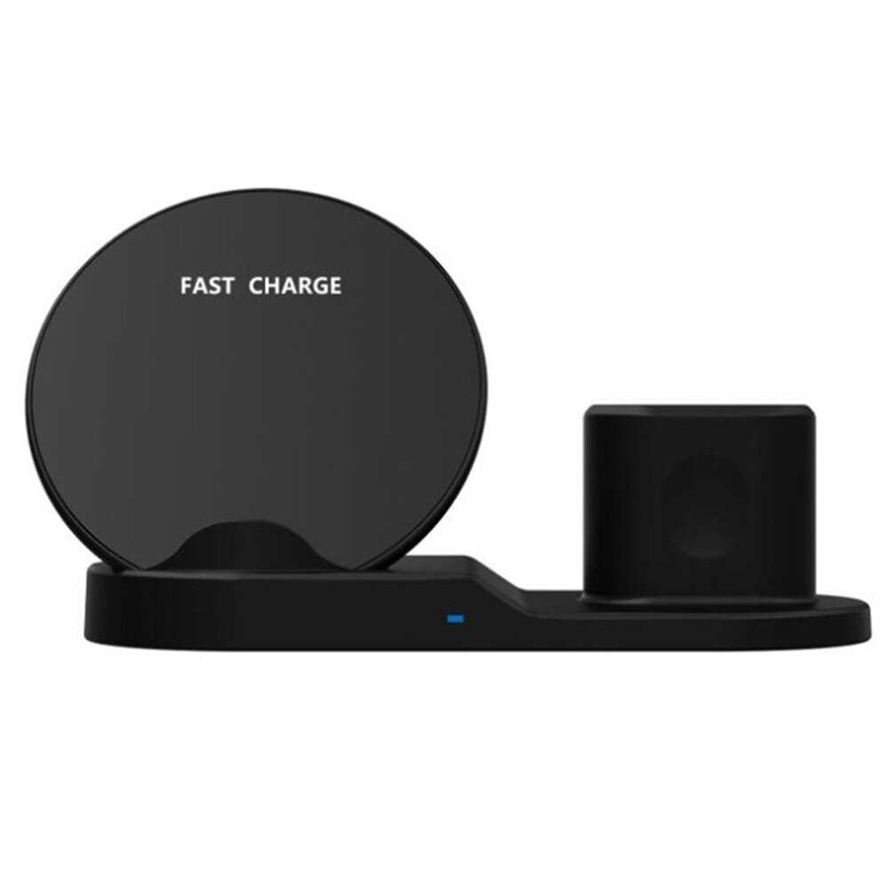 3 In 1 Fast Wireless Charger For Iphone 8 Plus X Xr Xs Max Qi Wireless Charger Dock For Apple Watch Iwatch Airpods 7061857297558