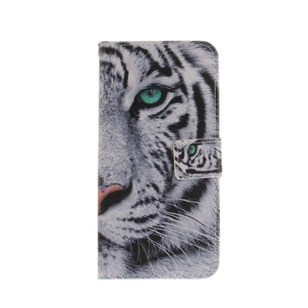 For Huawei Honor 9 Tiger Pattern Horizontal Flip Leather Case With Holder & Card Slots & Wallet 700000669909