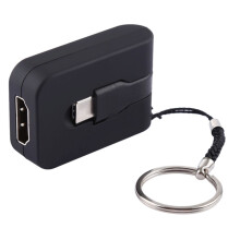 S-1615 4K HDMI to USB-C / Type-C Mini Adapter with Buckle