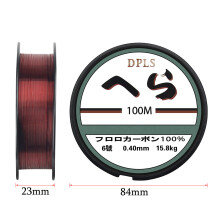 10PCS 100m Mainline/Tippet Monofilament Nylon Fishing Line Japan Material Not Fishing Line Bass Carp Fish Fishing Accessories