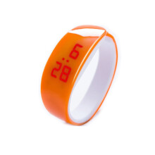 3 Pcs Kids Watch Bracelet LED Digital Sport Wrist Watch For Child Boys Girls New Electronic Clock Orange