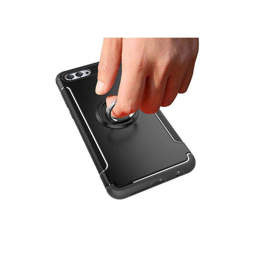 2Pcs Magnetic 360 Degree Rotation Ring Armor Protective Case For Huawei Nova 2S Light 700000659948