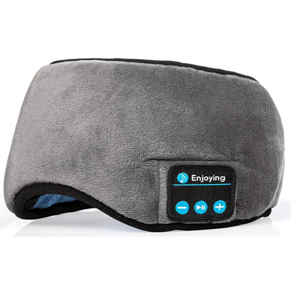 Keshen Bluetooth Travel Sleeping Headphone Eye Mask Built-In Speakers Microphone