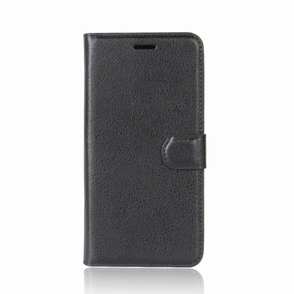 2 Pcs For Meizu Meilan M6s Pu + Tpu Litchi Texture Horizontal Flip Leather Case With Wallet & Holder & Card Slots (Black) Black 700000657517