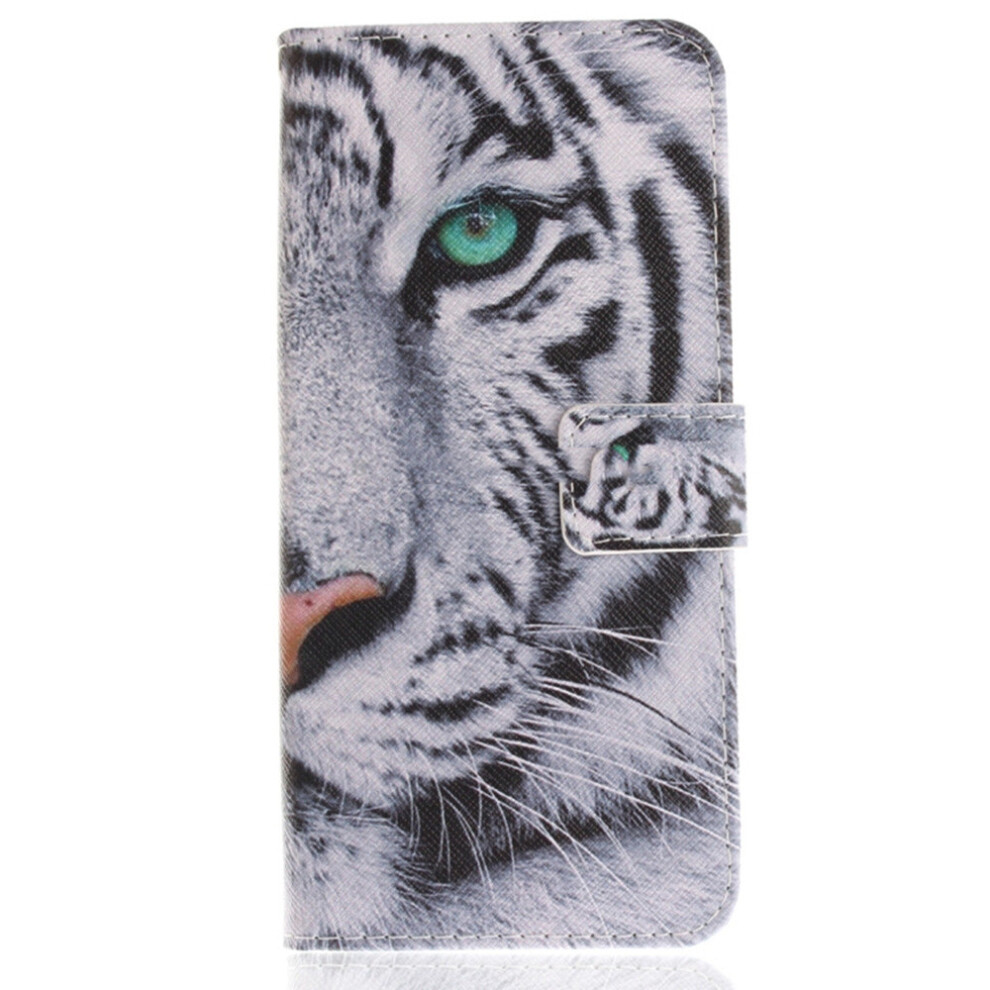 For Galaxy S9+ Tiger Pattern Horizontal Flip Leather Case With Holder & Card Slots & Wallet 777178621893