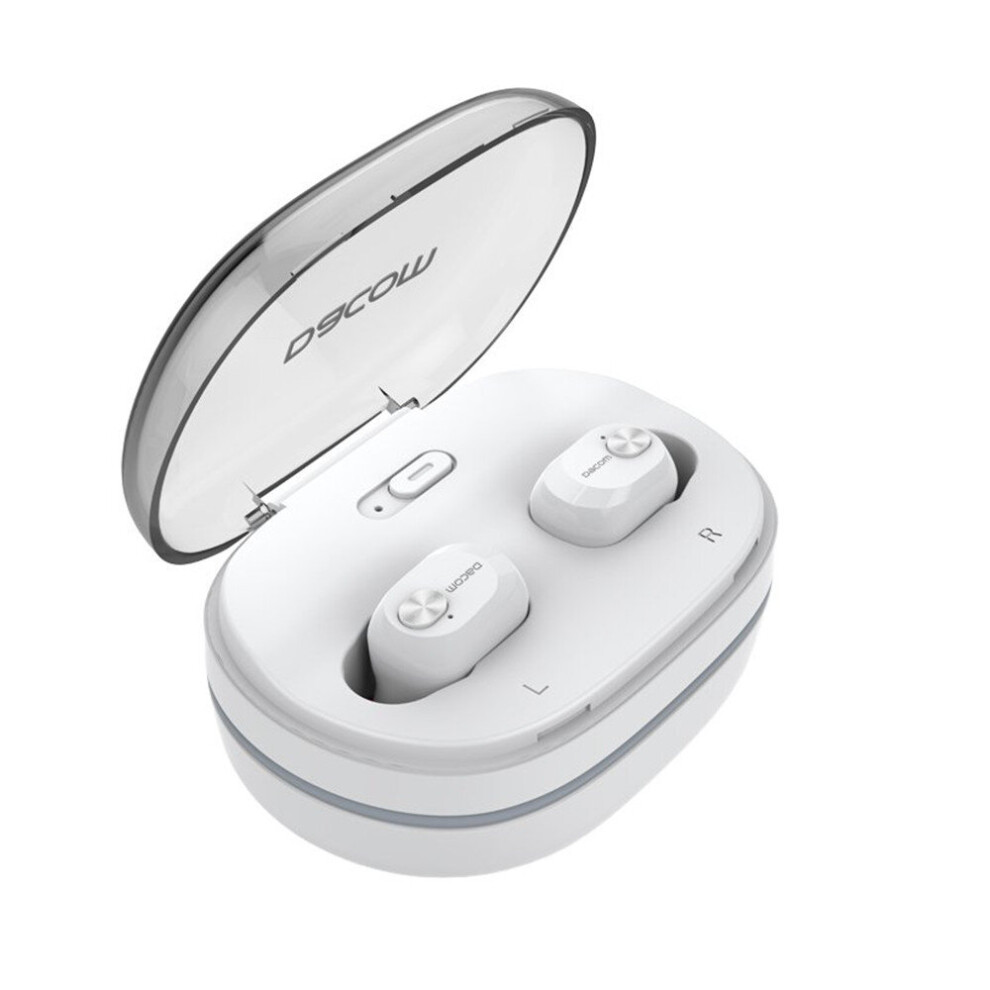 K6h Pro Bluetooth 5.0 Earphone True Wireless Headphones - White 7061857295226