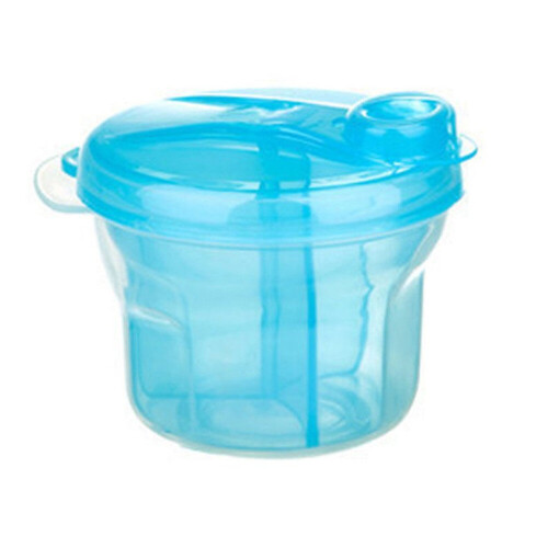 4Pcs Multi-functional 3 Layers Rotating Milk Powder Box blue