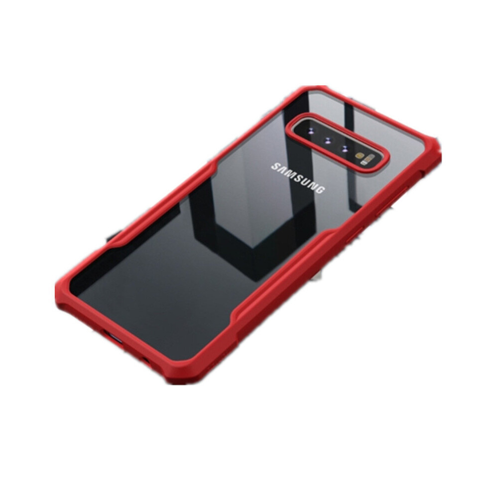 Shockproof Tpu Protective Case For Galaxy S10 Plus (Red) Red 700000667578