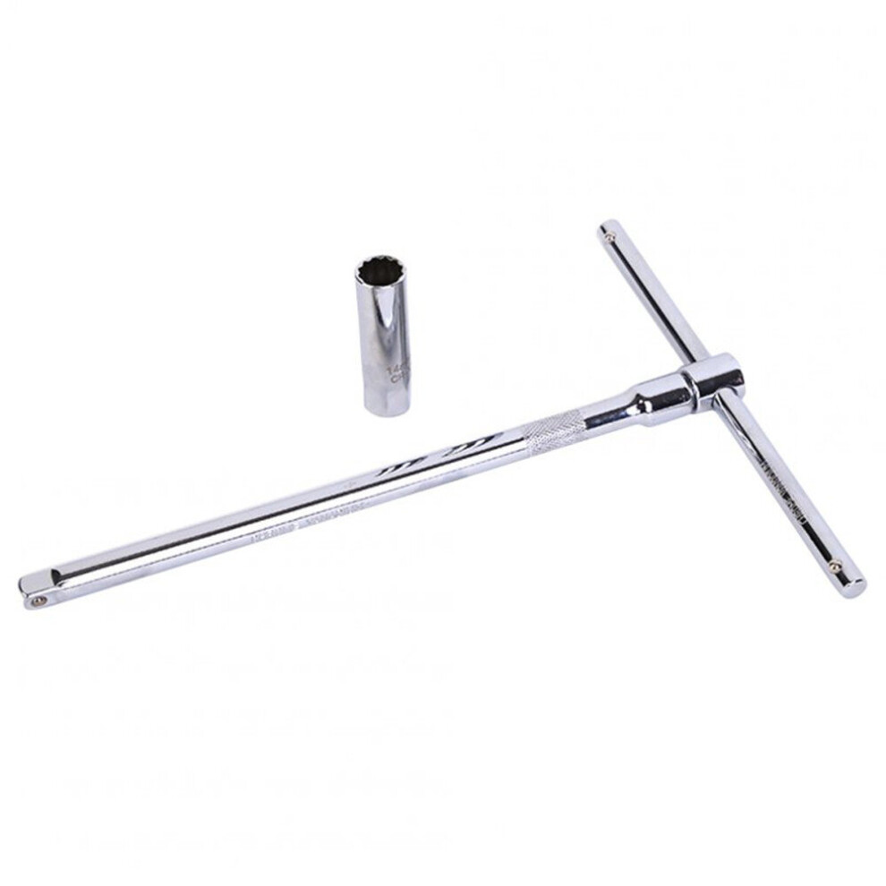2Pc High Strength Magnetic Spark Plug Socket Wrench 14Mm Spark Plug Socket Magnetic Removal Tool Three-Stage 14Mm Combination 7061857202699