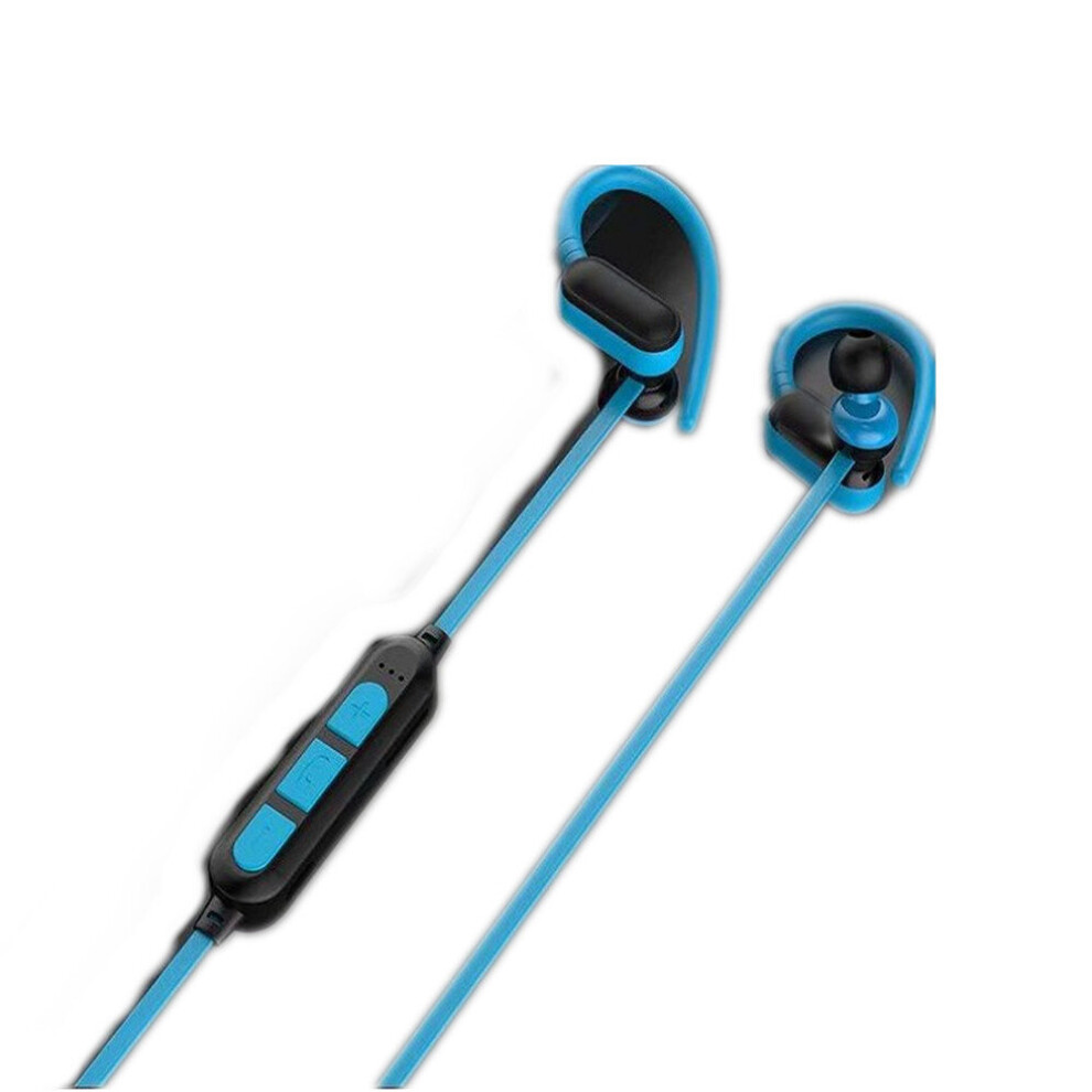 Photos - Headphones Keshen Wireless Bluetooth 5.0 Sports Headset 6D Surround HIFI Strong Bass Support TF Card Earphone blue 
