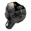 Lossless Audio Decoding Wireless In-Car Bluetooth Player Charger FM Transmitter USB Charging black 1