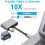 Type-c to Hdmi 9 in 1 USBC Concentrator gray 4