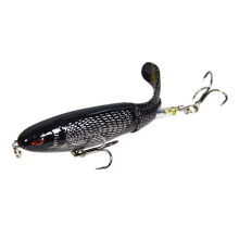 1PCS 13G/10CM With Propeller Topwater Fishing Lure Artificial Bait Hard Soft Rotating Tail Fishing Tackle Geer