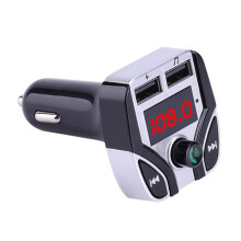 Car MP3 Player FM Transmitter Multifunction Hands-free Call Car Bluetooth Player USB Charger TF Card Support