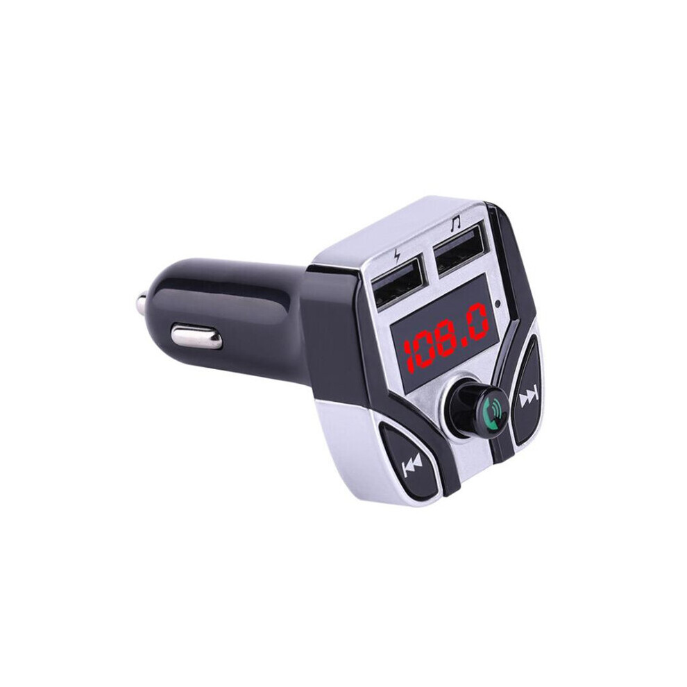 Car Mp3 Player Fm Transmitter Multifunction Hands-Free Call Car Bluetooth Player Usb Charger Tf Card Support 700000590081