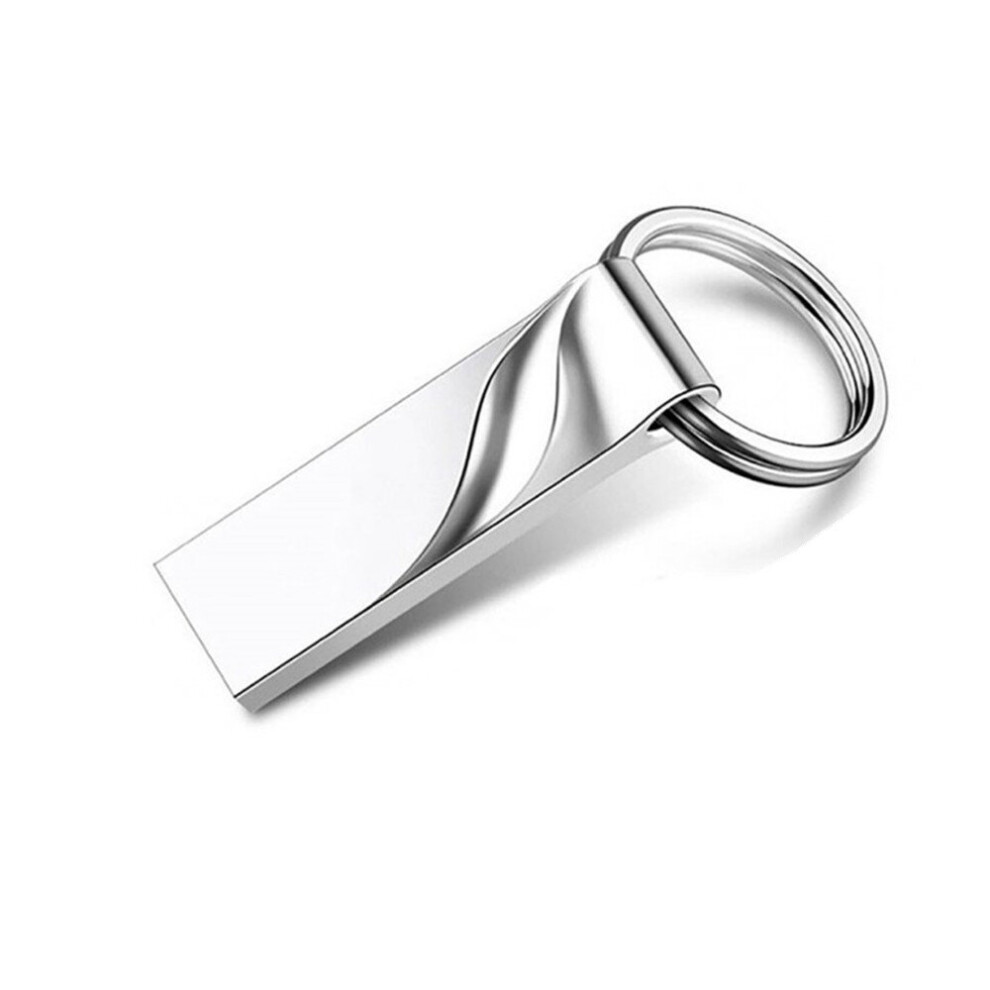 Usb 2.0 Memory Waterproof Usb Flash Drive 128Gb Pendrive Silver 7061857212759