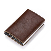 Credit Card Case for Men Women Business Card Holder for PU Leather Cards Purse Automatic Credit Cards Women Wallet