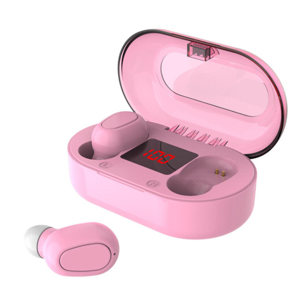 Bluetooth Earphone With Microphone Led Display Wireless Bluetooth Earbuds Earphones Waterproof Noise Cancelling Headsets 7061857277819