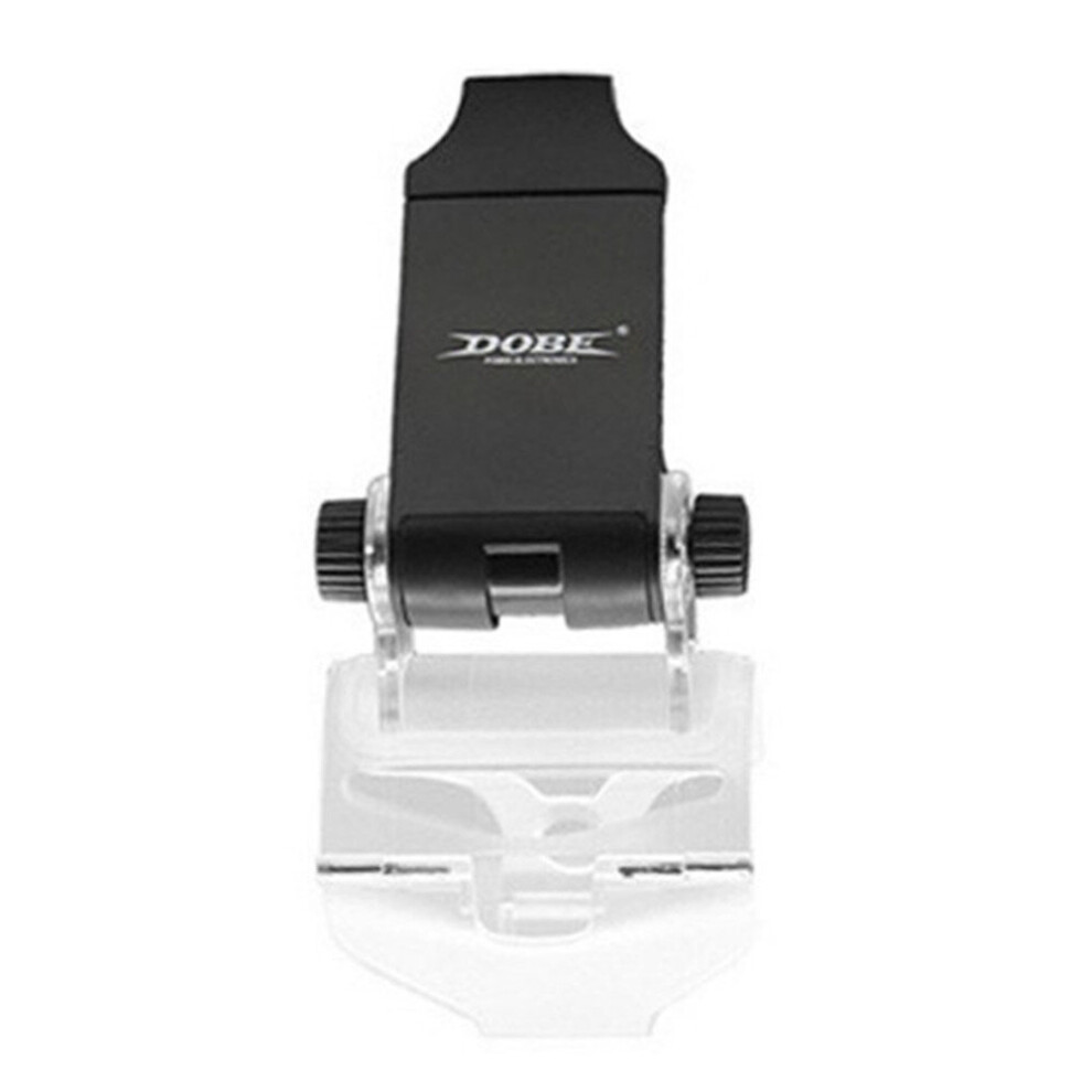 Mobile Phone Gaming Holder Clamp Handle Bracket For Ps4 Dualshock 4 Game Controller Gamepad Adjustable Clip Black 7061857212292