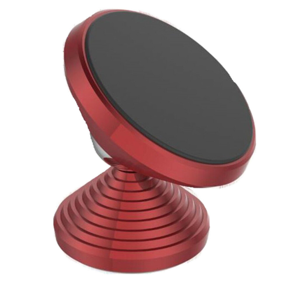 Rotate 360 Degrees Multifunction Vehicle Mobile Phone Holder Magnet Bracket Red 7061857202859