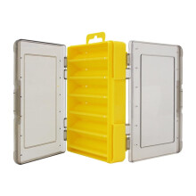 3PCS Durable Storage Box Portable Delicate Design Double Sided Fishing Tackle Box Bait Lure Hook Storage Box Fishing Accessories