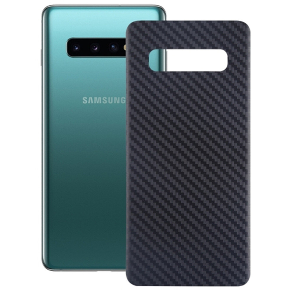 Carbon Fiber Texture Back Protective Cover For Galaxy S10 Plus 700000665239