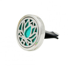 Lotus Pattern Car Styling Outlet Perfume Clips Vent Air Freshener Purifier Perfume Essential Oil Diffuser