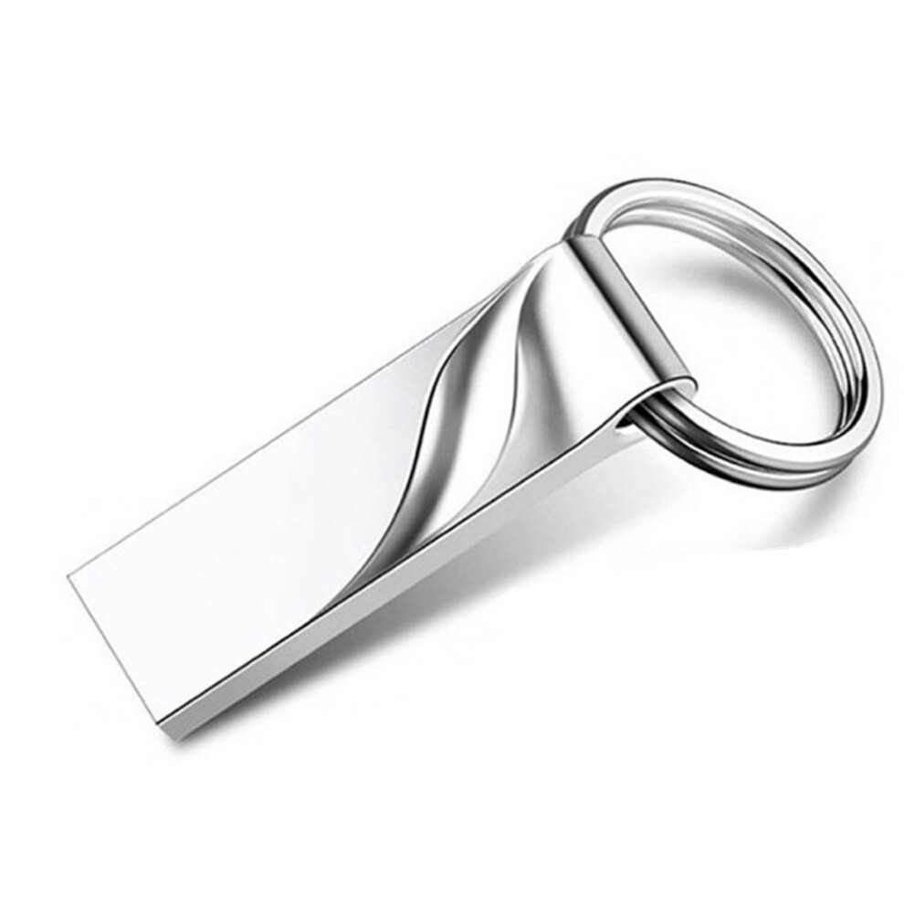 Usb 2.0 Memory Waterproof Usb Flash Drive 128Gb Pendrive Silver 7061857212742