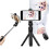 XT09 Tripod Stand Extendable 360¡ã Rotation Self-timer Bluetooth Selfie Stick Monopod Foldable Live XT10 Mobile Phone Bracket XT09 red 4