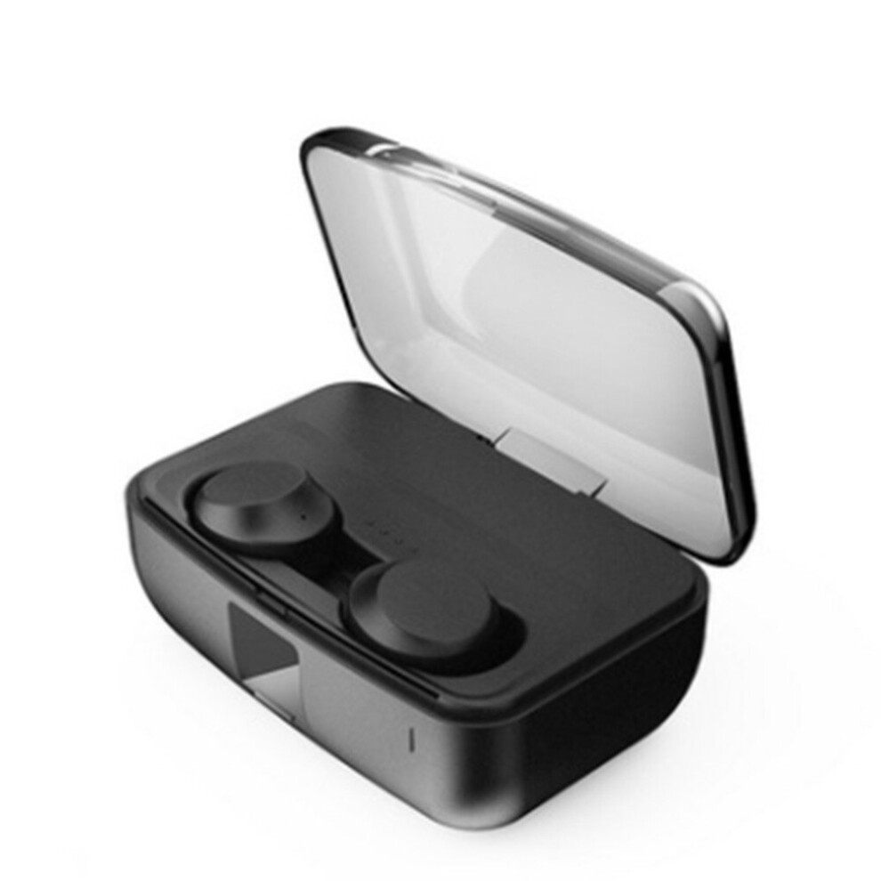 Tws Bluetooth V5.0 Ipx8 Waterproof Earphone True Wireless Stereo Earbud Headset Black 7061857297961
