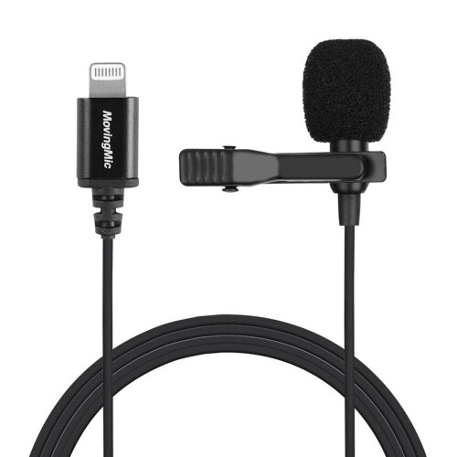 Professional Lapel Microphone for iphone Mobile Phone Collar-clip Microphone Apple interface